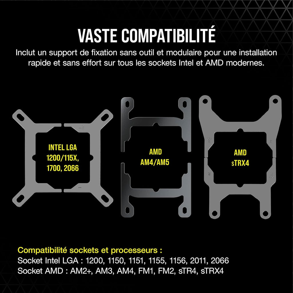 Icue H100I Elite Capellix Liquid CPU Cooler